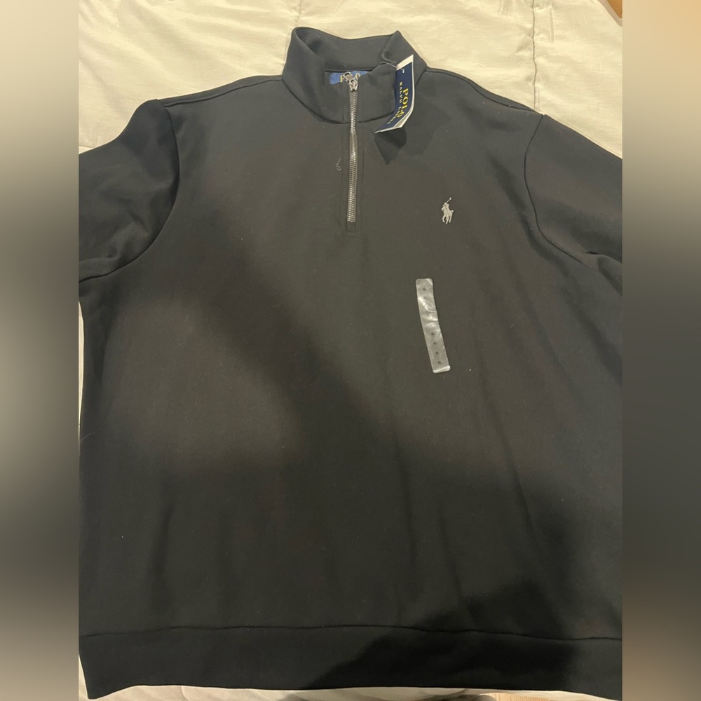 Polo half zip jacket brand new with tags
